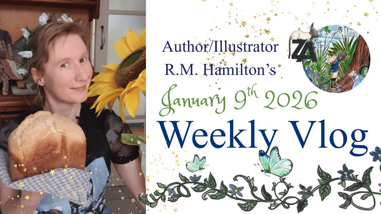 Еженедельный видеоблог автора и иллюстратора Р.М. Гамильтона, 9 января 2026 года.