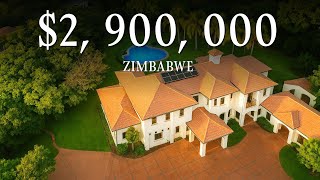 Touring a $3,000,000 Harare Millionaire MANSION in Borrowdale Brooke!