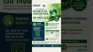 ISO 14001:2026 Transition Period Has Officially Started