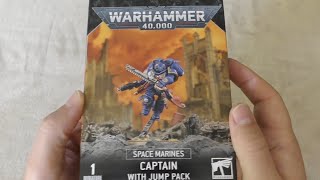 Space Marine Captain with Jump Pack - Unboxing (WH40K)