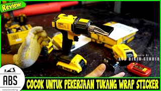 CORDLESS HEAT GUN DEWALT DCE530N - Alat Yang simple tapi saya butuh banget...