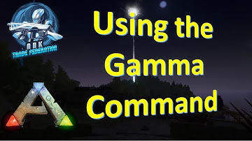 Ark Official PVE: How to use the Gamma Command