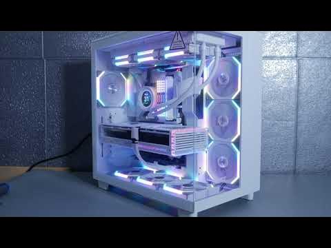 NZXT H9 Elite 4090 + 13900k Whiteout Build by weeniehut_jr - Intel Core  i9-13900K, GeForce RTX 4090, NZXT H9 Elite ATX Mid Tower - PCPartPicker