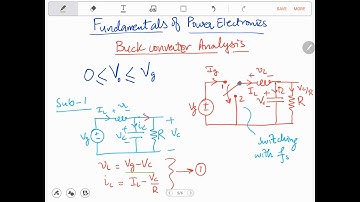 Power Electronics Lecture 2: Buck Converter Analysis in Urdu/Hindi