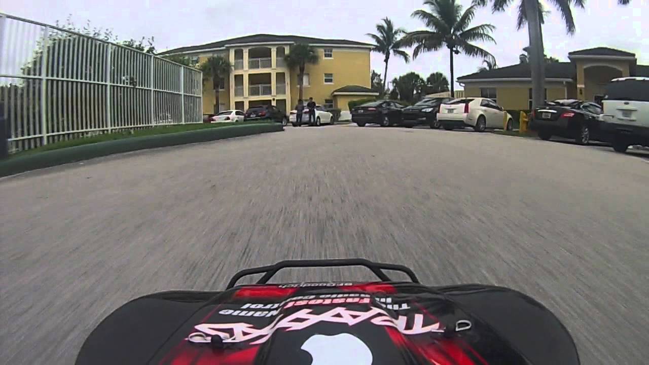 Traxxas Slash 4x4 RC car + GoPro Hero 3 White Edition