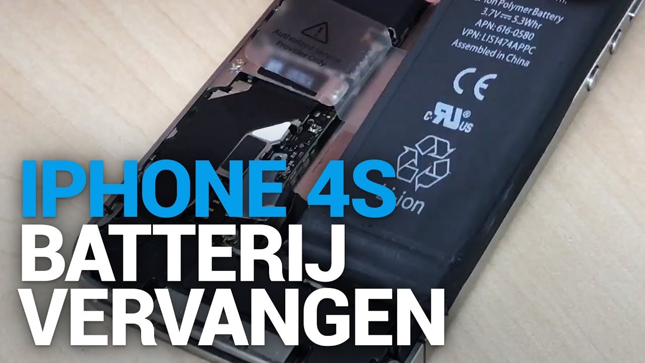 Update iPhone 4s batterij vervangen - FixjeiPhone.nl
