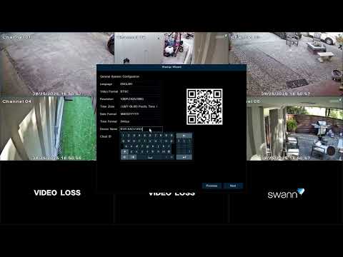 Swann AdvancedX 3K/5MP Wired NVR Security - Software Quick Start Guide (04, v2)