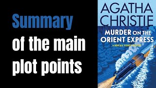 Murder on the Orient Express by Agatha Christie in 3 Minutes | Book Summary | The Page Turner