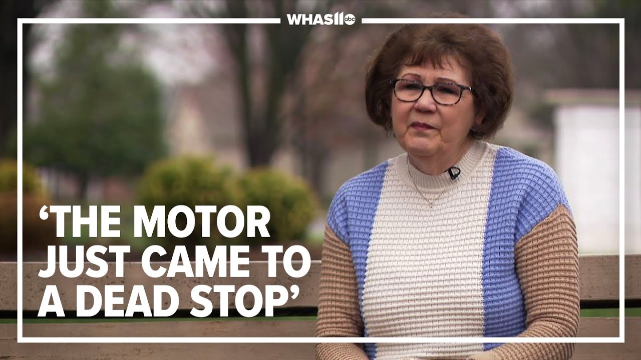 Driver says her electric car stalled on Clark Memorial Bridge moments before collision