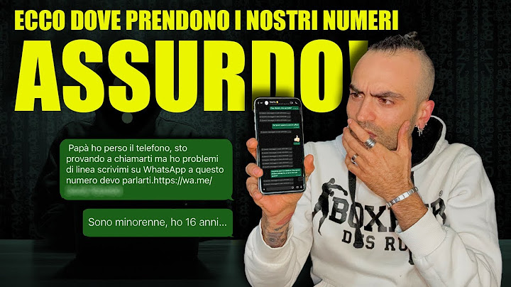 TRUFFA WHATSAPP - IL TRUFFATORE MI VIDEOCHIAMA