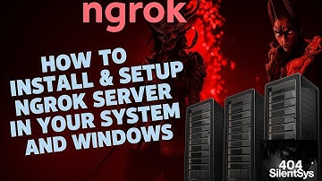 🔥 Setup NGROK Server on Windows Like a Pro | Full Guide (2025) ⚡