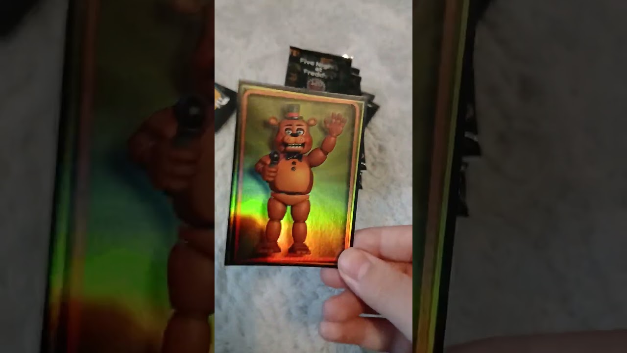 Fnaf trading cards 30 pack opening