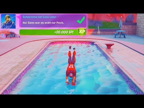 Video: Fortnite Schwimmringe Am Lazy Lake Erklärt