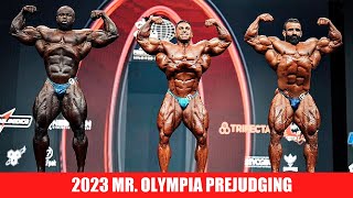 Thumbnail for 2023 Mr. Olympia Top 3 Bodybuilding Prejudging: Derek, Hadi, and Samson