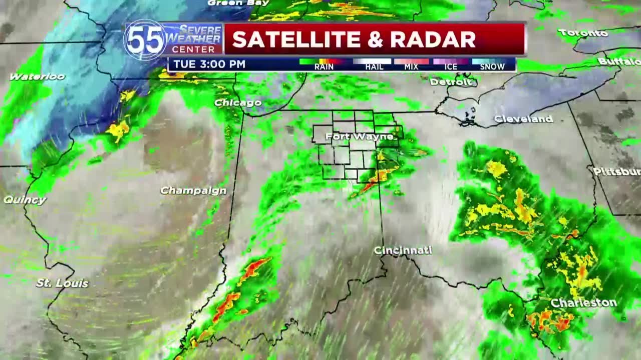 Wintry mix and rain midweek - YouTube