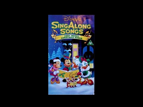 Digitized opening to Disney's SingAlong songs: Very Merry Christmas songs (VHS UK - Version2)