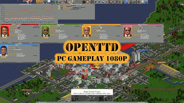 OpenTTD ▪ AI Test Part 10 ▪ AdmiralAI / OtviAI / RailwAI / PathZilla