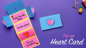 DIY Pop-up Card | Twist and Pop Card Tutorial | Greeting Card
