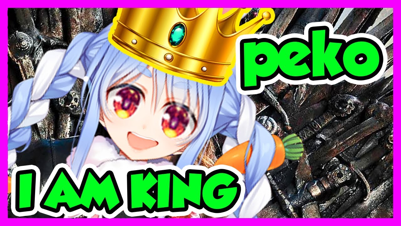 PROFESSIONAL WARCRIMINAL BECOMES KING IN ELDEN RING PEKO [Hololive/Eng sub] [Usada Pekora]