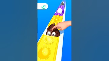 Run 3d 🌀💠- Satisfying Android || mobile games #shorts #games #lynxyt #poprun3d