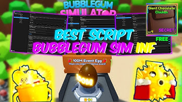 [NEW] *100M* Bubblegum Simulator Infinity Script | AUTO FARM, HATCH & MORE! [ROBLOX] *PASTEBIN 2025*