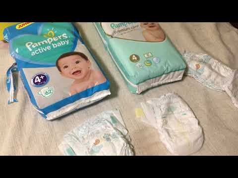 Видео: Pampers Active Fit Pappy Review Обзор
