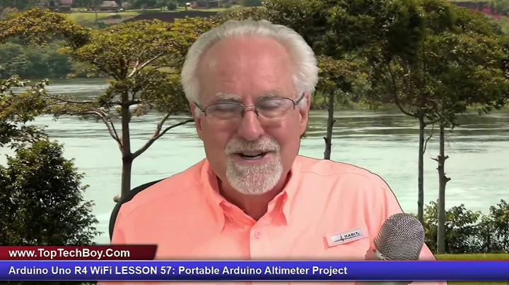 Arduino Uno R4 WiFi LESSON 57: Portable Arduino Altimeter Project