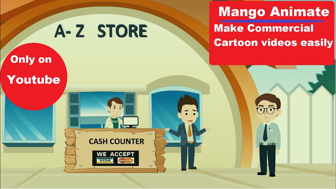 Make Commercial animation videos in Mnago Animate! YouTube