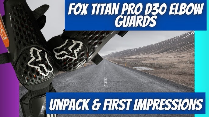 Ginocchiere da Cross / Enduro / MTB FOX Racing Titan Pro D30 Knee Guard  25190-001