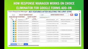 How to Edit Responses in Google Forms?