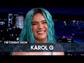 A billboard led karol g back into music  the tonight show starring jimmy fallon