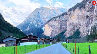 Switzerland Scenic Drive 🇨🇭 Interlaken and Lauterbrunnen | 4K HDR #swiss by Swiss 8,445 views 2 months ago 43 minutes