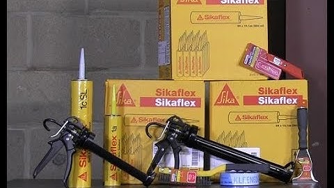 SikaFlex 1a and 1cSL Tips