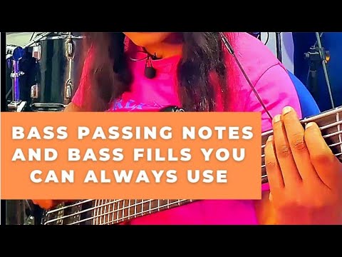 Worship medley, bass passing notes and bass fills you can always use ...