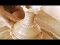 How to make small flower vase full vedio vedio viral pottery claypots
