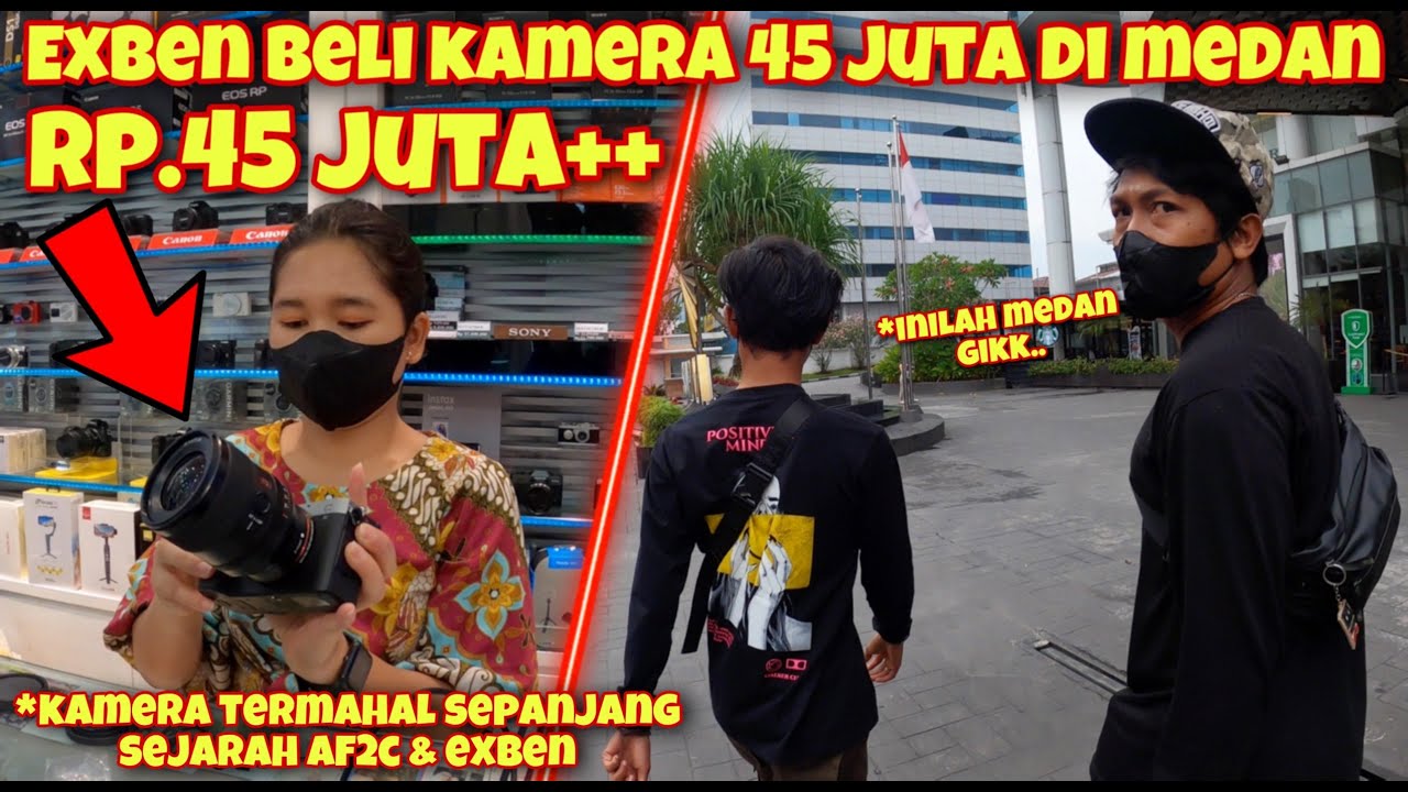 JAM 7 PAGI KE MEDAN BERBURU KAMERA BARU & TRAKTIR MUGI,DENY MAKAN PIZZA