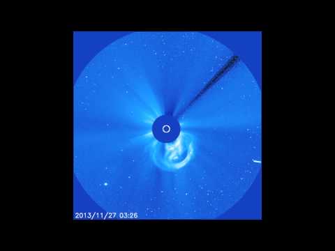 Still Intact Comet ISON Enters SOHO&rsquo;s Field Of View | Video
