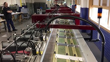 Another USA factory serviced Setmaster collator. Running its first collating job at new site