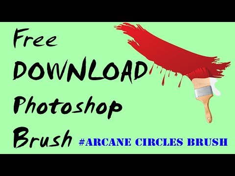 How to Download Special Brush in Photoshop || Arcane Circles Brush