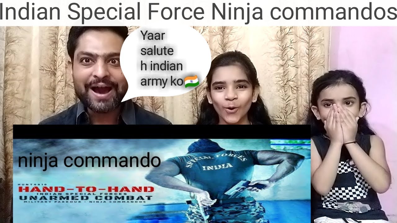 Indian Special Forces | Hand-to-Hand Combat | Military Parkour - Ninja Commandos in Action Reaction!