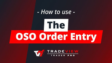 Futures Software Tutorial: How to use the OSO order entry.