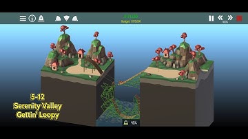 Poly Bridge 2 - Serenity Valley - Gettin