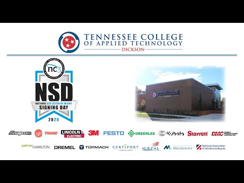 TN College of Applied Technology-Dickson NC3 Signing 2020