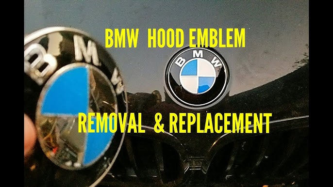 Easiest Way to Remove Replace A BMW Roundel Emblem 