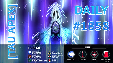 Trireme [tau apex] - Agile & Cuts 🛡 Like A 🔪 Trough 🧈 - daily #1858 - Phoenix II - Marshal S4