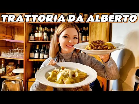 a pranzo in una TRATTORIA FENOMENALE nel Mugello, Trattoria da Alberto