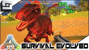 APEX RAPTOR TAMED! ARK: Survival Evolved - E3 ( Modded Ark Transformation Mod)