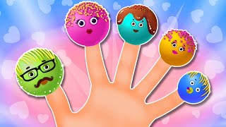 cake pops finger family song more sing along baby songs by teehee town