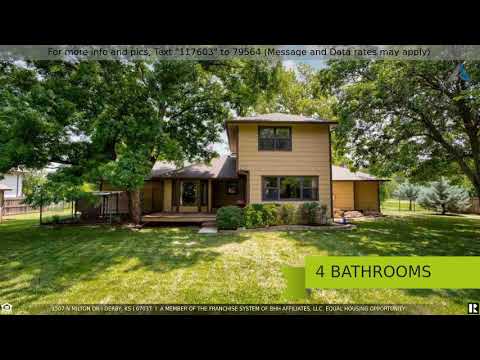1507 N Milton Dr, Derby, KS home video tour