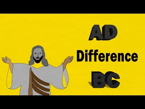 Difference between AD & BC l Who invented AD & BC ?